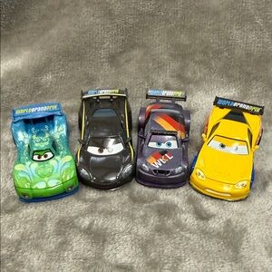 🏎️ Disney Pixar Cars 2 World Grand Prix 1:55 Diecast WGP Lot of 4 Cars Mattel